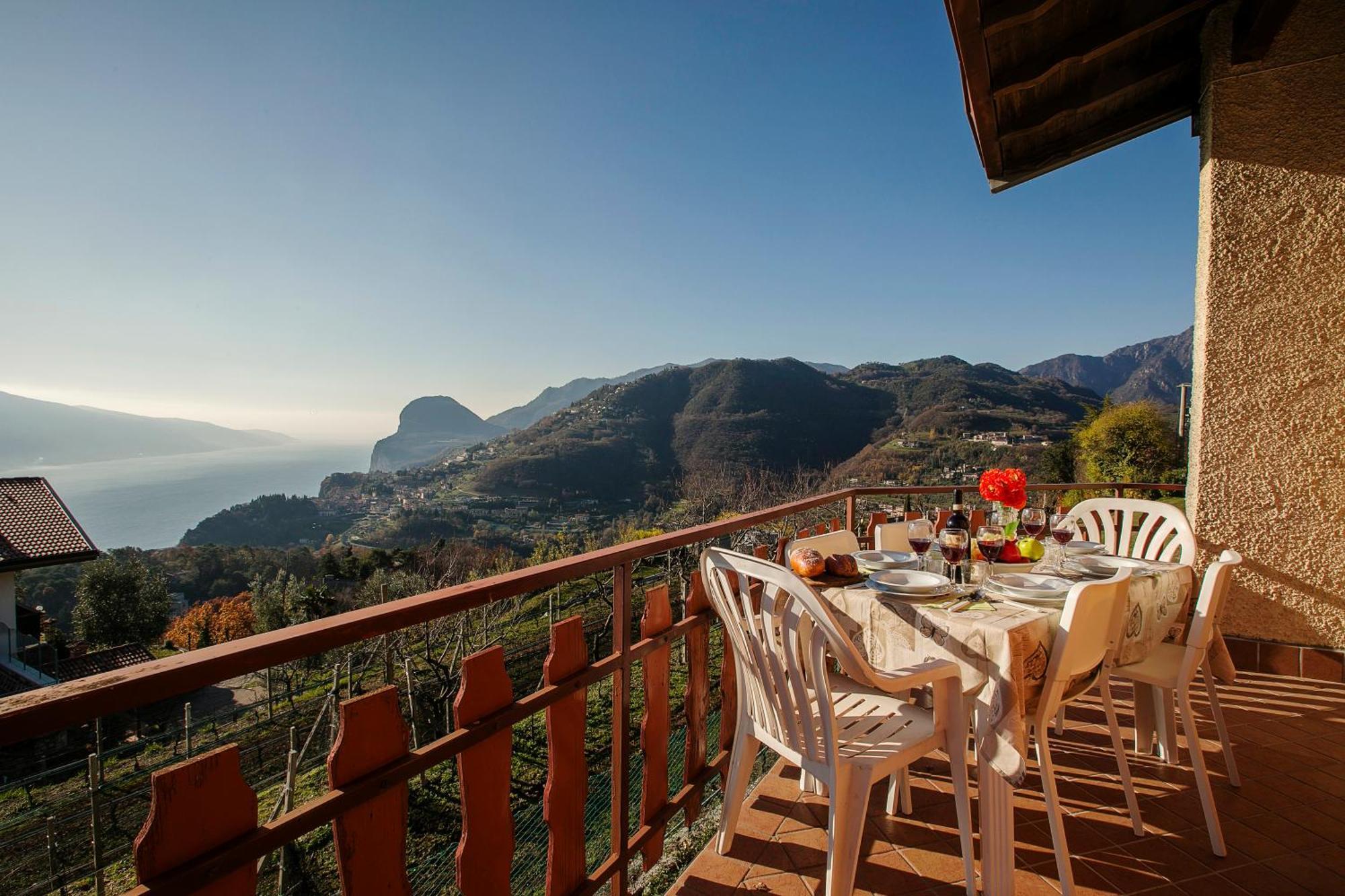 Balcone Panoramico Sul Garda - Happy Rentals Tremosine Екстериор снимка